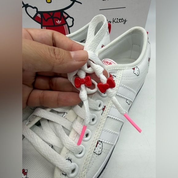 ADIDAS x HELLO KITTY ORIGINALS NIZZA PLATFORM FOR WOMEN Sz 9 New In Box - Picture 10 of 11